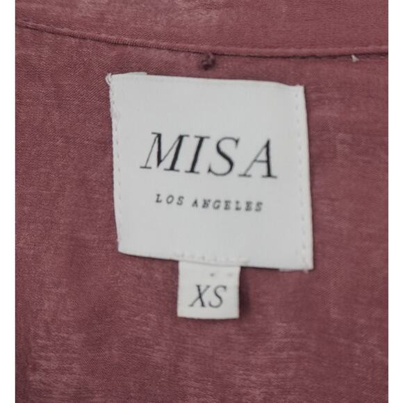 MISA Silky Ruffle Top - Picture 6 of 7